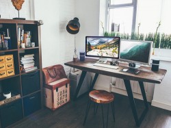 Dolgozószoba kis helyen - Ötletek otthoni iroda berendezésére