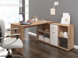 Használja ki az iroda vagy dolgozószoba minden szegletét: Sarok íróasztalok